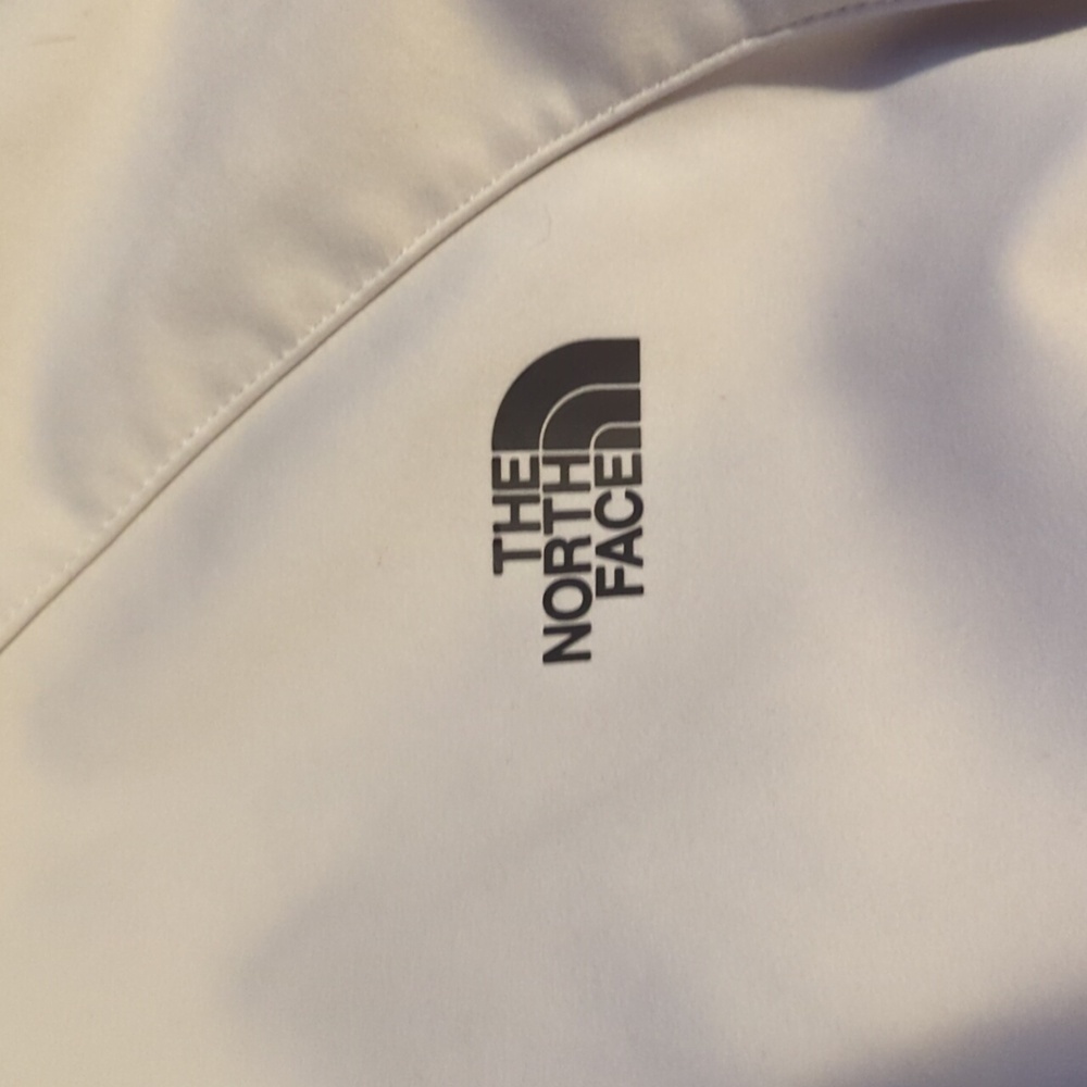 Women's The North Face Hooded Jacket Light Grey Size Large - Picture 6 of 6